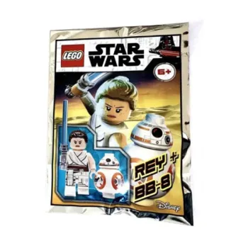 LEGO Rey + BB-8 set