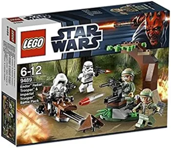 LEGO Endor Rebel Trooper & Imperial Trooper Battle Pack set