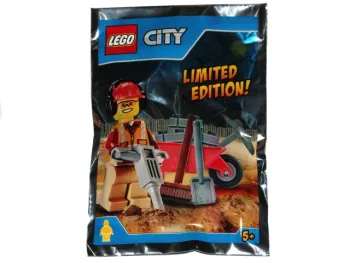 LEGO Workman and Wheelbarrow set