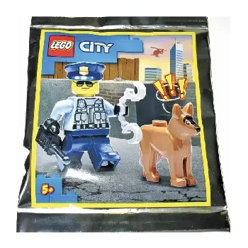 LEGO Police Officer with Dog set