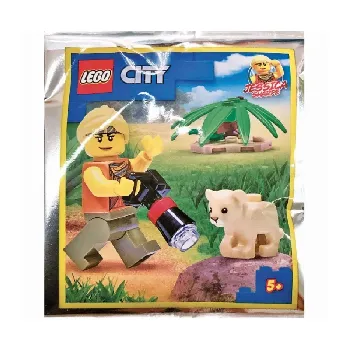 LEGO Jessica Sharpe and Lion Cub set