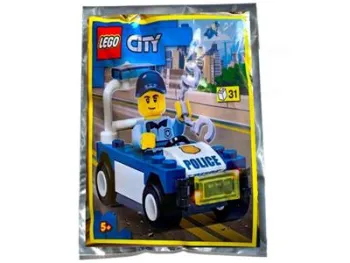 LEGO Justin Justice's Police Car set