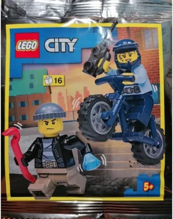 LEGO Policewoman and crook set