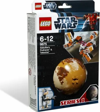 LEGO Sebulba's Podracer & Tatooine set