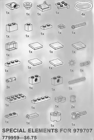 LEGO Special Elements for Intelligent House Building Set set