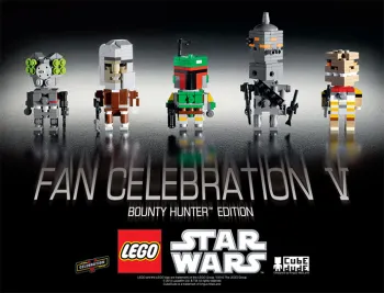 LEGO Fan Celebration V - CubeDude - The Bounty Hunter Edition set