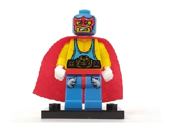 LEGO Super Wrestler, Series 1 (Complete Set with Stand and Accessories) set