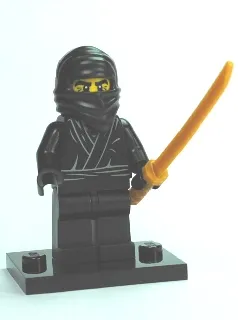 LEGO Ninja, Series 1 (Complete Set with Stand and Accessories) set