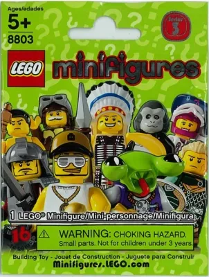 LEGO Mummy, Series 3 (Complete Set with Stand and Accessories) set box