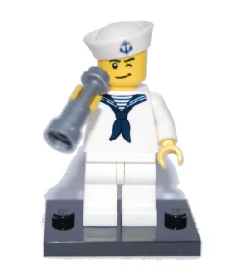 LEGO Sailor, Series 4 (Complete Set with Stand and Accessories) set