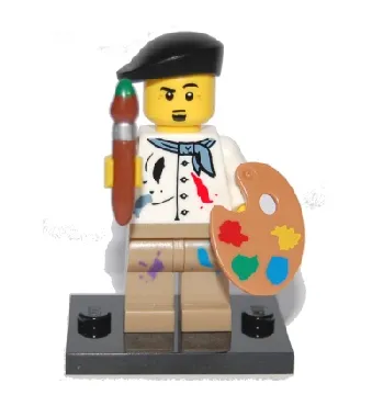 LEGO Artist, Series 4 (Complete Set with Stand and Accessories) set