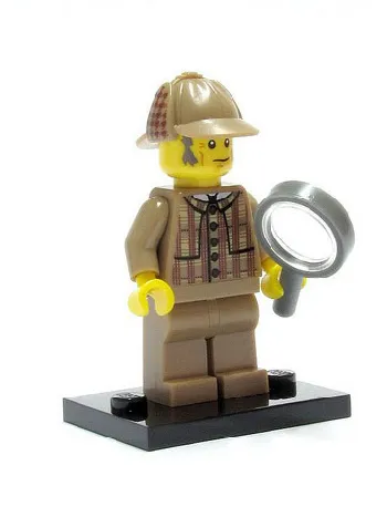 LEGO Detective, Series 5 (Complete Set with Stand and Accessories) set