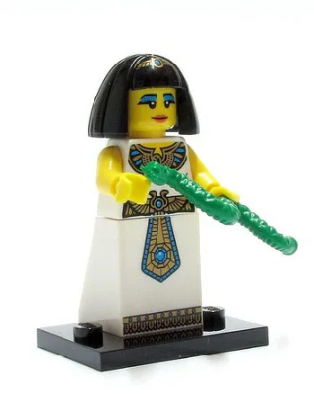LEGO Egyptian Queen, Series 5 (Complete Set with Stand and Accessories) set