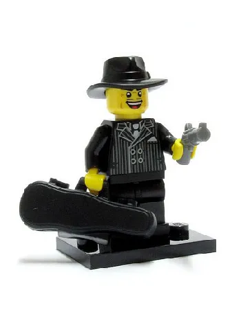 LEGO Gangster, Series 5 (Complete Set with Stand and Accessories) set