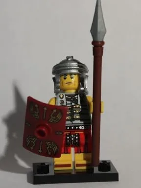 LEGO Roman Soldier, Series 6 (Complete Set with Stand and Accessories) set