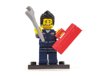 LEGO Mechanic, Series 6 (Complete Set with Stand and Accessories) set