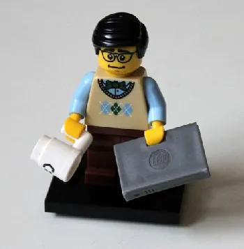 LEGO Computer Programmer, Series 7 (Complete Set with Stand and Accessories) set