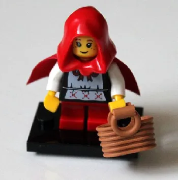 LEGO Grandma Visitor, Series 7 (Complete Set with Stand and Accessories) set