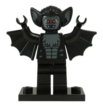 LEGO Vampire Bat, Series 8 (Complete Set with Stand and Accessories) set