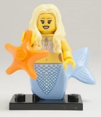LEGO Mermaid, Series 9 (Complete Set with Stand and Accessories) set