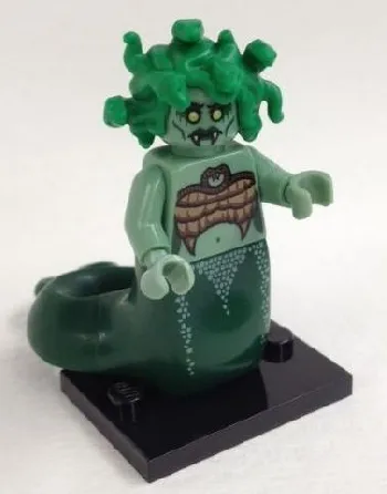 LEGO Medusa, Series 10 (Complete Set with Stand and Accessories) set