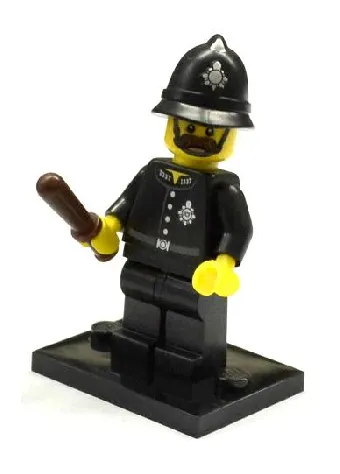 LEGO Constable, Series 11 (Complete Set with Stand and Accessories) minifigure
