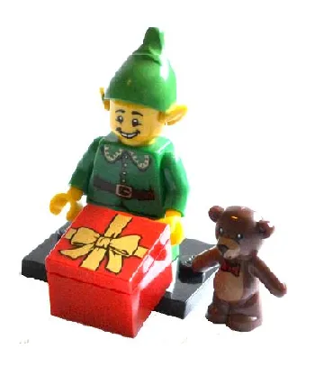 LEGO Holiday Elf, Series 11 (Complete Set with Stand and Accessories) set