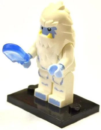 LEGO Yeti, Series 11 (Complete Set with Stand and Accessories) set