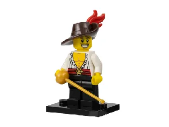 LEGO Swashbuckler, Series 12 (Complete Set with Stand and Accessories) set