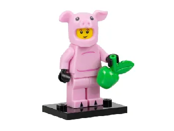 LEGO Piggy Guy, Series 12 (Complete Set with Stand and Accessories) set