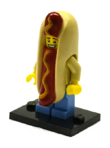 LEGO Hot Dog Man, Series 13 (Complete Set with Stand and Accessories) set