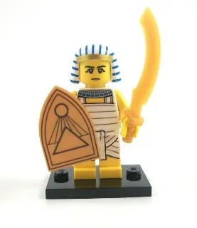 LEGO Egyptian Warrior, Series 13 (Complete Set with Stand and Accessories) set