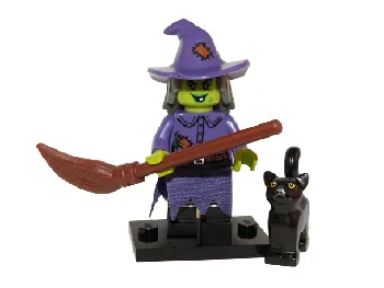 LEGO Wacky Witch, Series 14 (Complete Set with Stand and Accessories) set