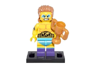 LEGO Wrestling Champion, Series 15 (Complete Set with Stand and Accessories) set