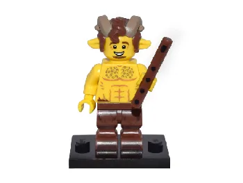 LEGO Faun, Series 15 (Complete Set with Stand and Accessories) set