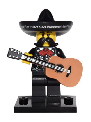 LEGO Mariachi, Series 16 (Complete Set with Stand and Accessories) set