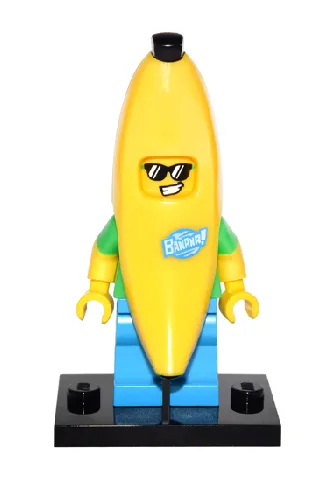 LEGO Banana Guy, Series 16 (Complete Set with Stand and Accessories) set