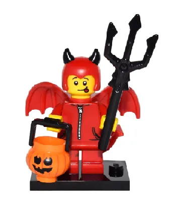 LEGO Cute Little Devil, Series 16 (Complete Set with Stand and Accessories) set