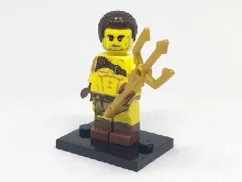 LEGO Roman Gladiator, Series 17 (Complete Set with Stand and Accessories) set