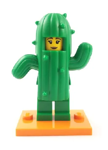 LEGO Cactus Girl, Series 18 (Complete Set with Stand and Accessories) set