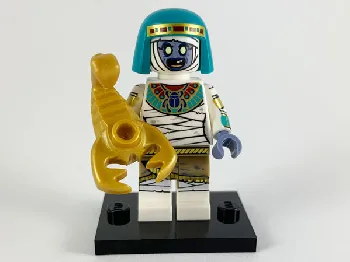 LEGO Mummy Queen, Series 19 (Complete Set with Stand and Accessories) set