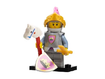 LEGO Knight of the Yellow Castle, Series 23 (Complete Set with Stand and Accessories) set