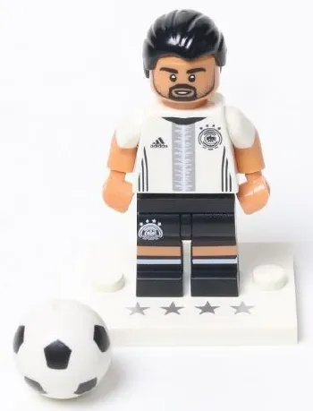 LEGO Sami Khedira, Deutscher Fussball-Bund / DFB (Complete Set with Stand and Accessories) set