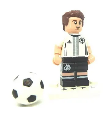 LEGO Mario Götze, Deutscher Fussball-Bund / DFB (Complete Set with Stand and Accessories) set