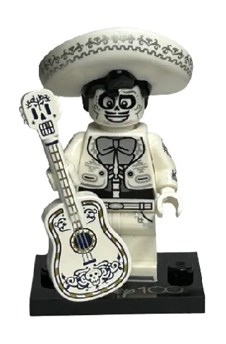 LEGO Ernesto de la Cruz, Disney 100 (Complete Set with Stand and Accessories) set