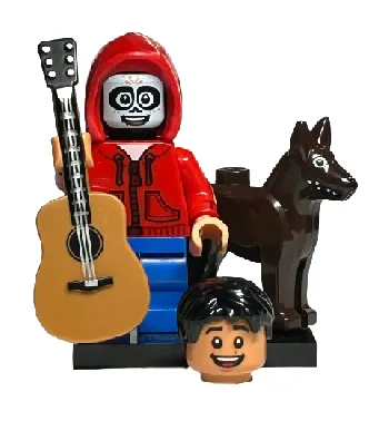 LEGO Miguel Rivera, Disney 100 (Complete Set with Stand and Accessories) set