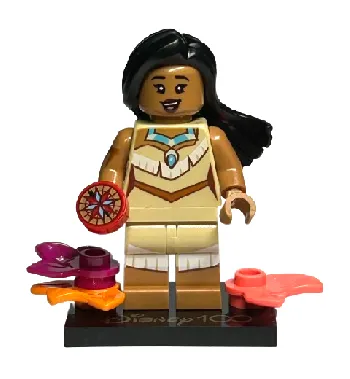 LEGO Pocahontas, Disney 100 (Complete Set with Stand and Accessories) set