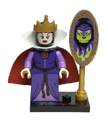 LEGO Evil Queen, Disney 100 (Complete Set with Stand and Accessories) set