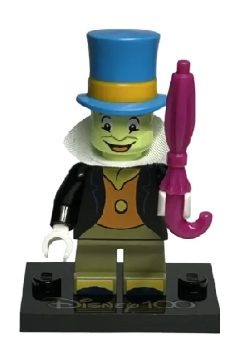 LEGO Jiminy Cricket, Disney 100 (Complete Set with Stand and Accessories) set