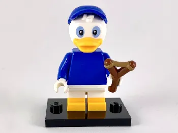 LEGO Dewey Duck, Disney Series 2 (Complete Set with Stand and Accessories) set